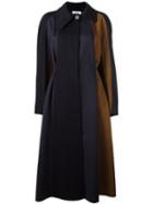 Jil Sander 'borna' Coat, Women's, Size: 34, Blue, Silk/cupro/cashmere/virgin Wool