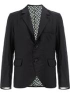 Geoffrey B. Small Classic Tailored Blazer - Black