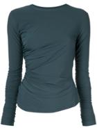 Irene Ruched T-shirt - Green