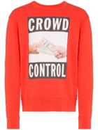 Neighborhood X Cali Crowd Control And Money Printed Cotton Sweatshirt