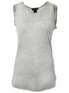 Avant Toi Side Trim Detail Sleeveless Tank