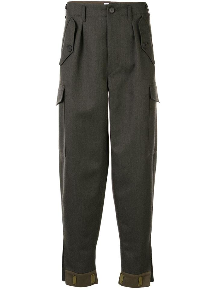 Loewe Flap Pocket Trousers - Green