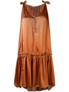 Harare - Loose-fit Dress - Women - Silk - Xs, Nude/neutrals, Silk