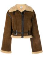 Hermès Pre-owned Belted Zipped Jacket - Brown