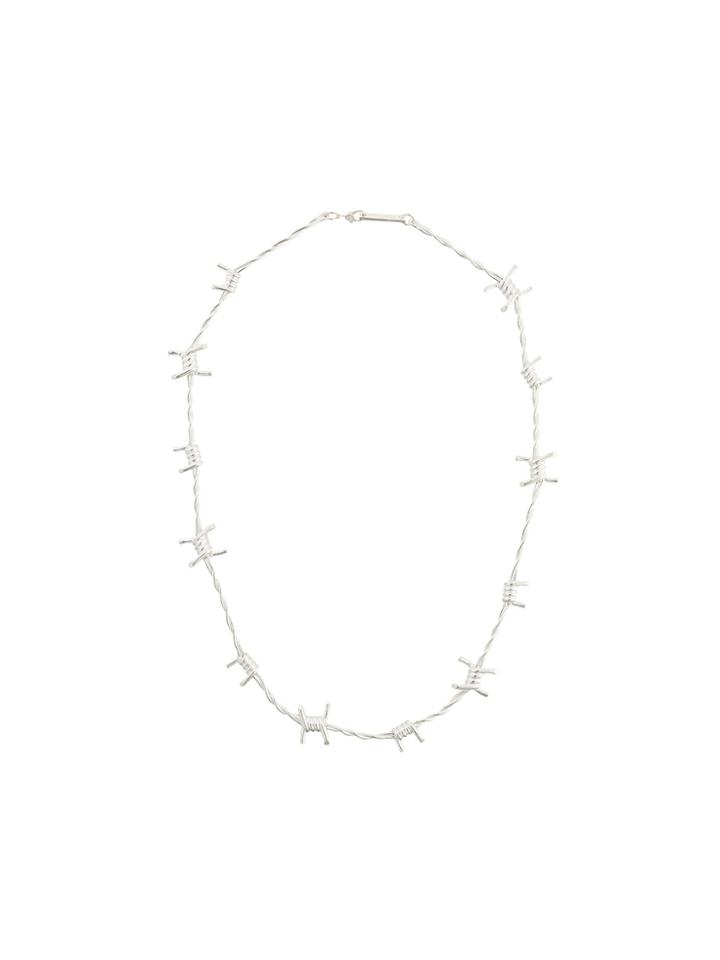 Ambush Barbed Wire Necklace - Metallic