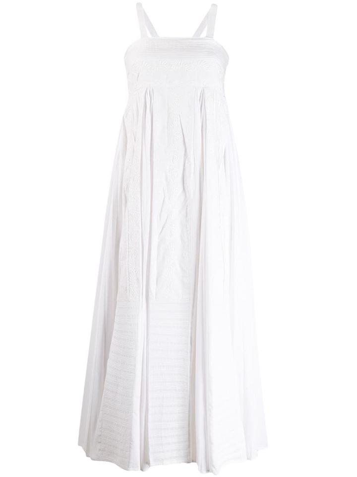 Rahul Mishra Chikankari Dress - White