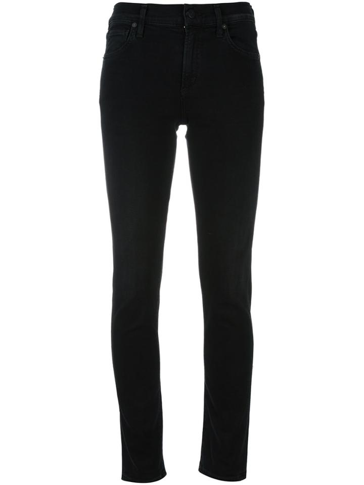 Citizens Of Humanity Skinny High-rise Jeans - Black