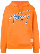 Tommy Jeans Logo Hoodie - Yellow