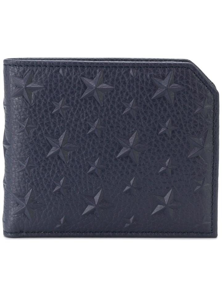 Jimmy Choo Albany Bi-fold Wallet - Blue
