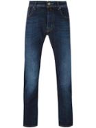 Jacob Cohen Regular Jeans, Men's, Size: 34, Blue, Cotton/spandex/elastane