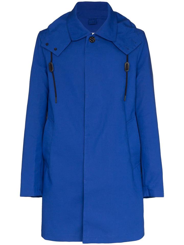Loreak Mendian Portland Detachable Hooded Coat - Blue