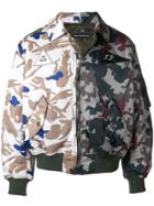 Gosha Rubchinskiy Camouflage Padded Bomber Jacket - Green