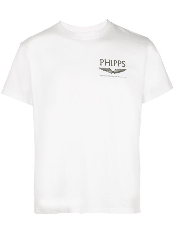Phipps Crew-neck Logo T-shirt - White