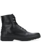 Tod's Studded Gommino Boots - Black