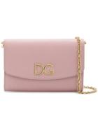 Dolce & Gabbana Wallet On A Chain - Pink & Purple