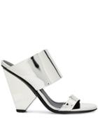 Balmain Lori Sandals - Silver