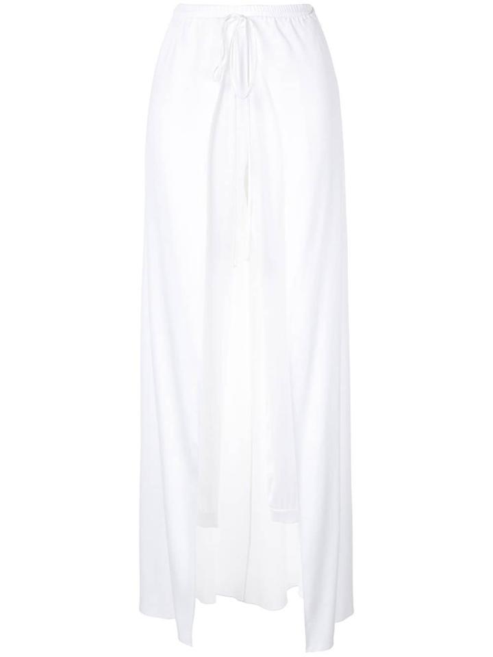 Hellessy Jogger Pants With Drawstring Skirt - White