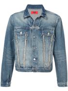 424 Fairfax Trucker Denim Jacket - Blue