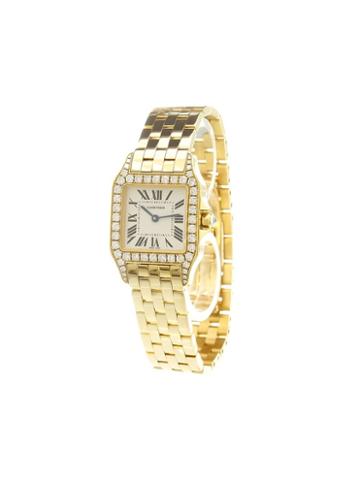 Cartier 'santos Demoiselle' Analog Watch, Women's, Metallic