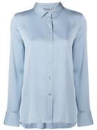Vince Classic Plain Shirt - Blue