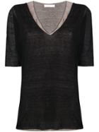 Fabiana Filippi Loose-fit Layered T-shirt - Black