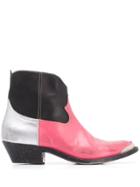 Golden Goose Pointed Ankle Boots - Black