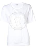 Peserico Printed Logo T-shirt - White