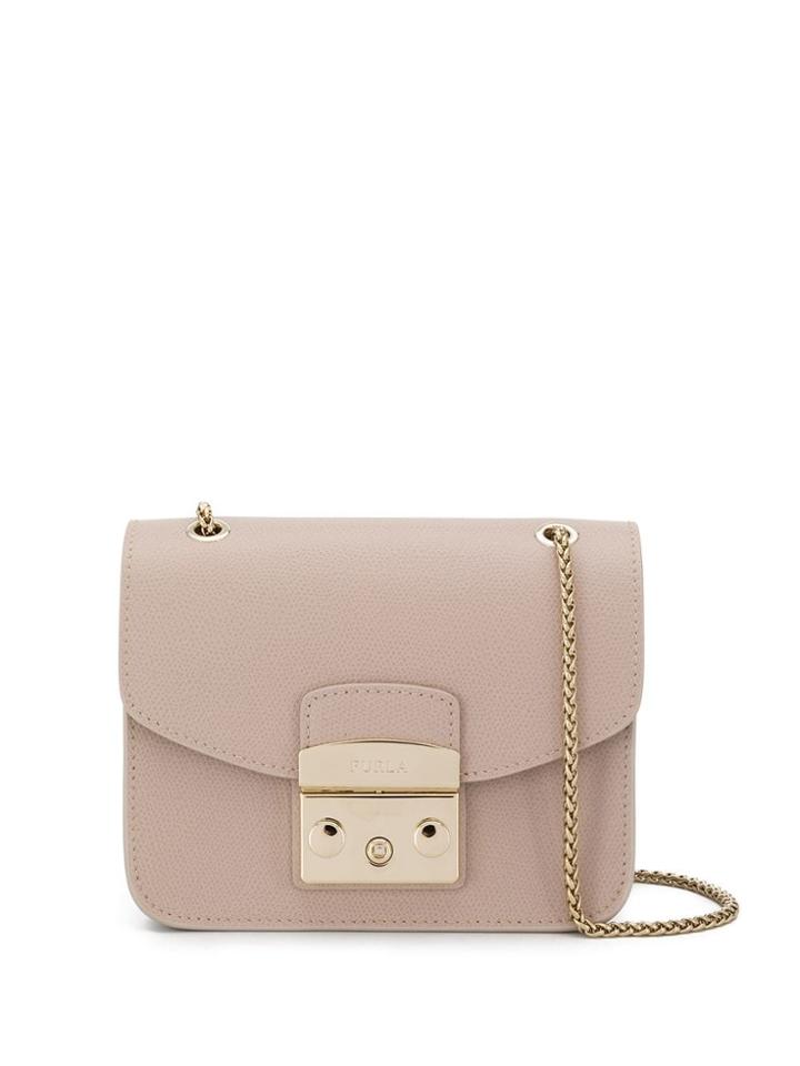 Furla Gold-tone Hardware Cross Body Bag - Neutrals