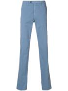 Canali Slim Fit Chinos - Blue