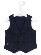 Dondup Kids Classic Waistcoat, Boy's, Size: 8 Yrs, Blue