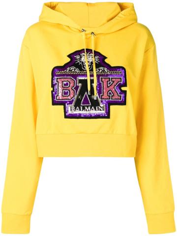 Balmain 'for Beyoncé' Hoodie - Yellow & Orange