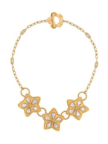 Kenzo Vintage Star Pendant Necklace - Gold