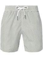 Rrd Printed Swim Shorts - White