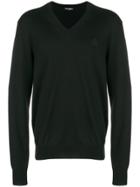 Dolce & Gabbana V-neck Sweater - Black