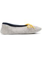 Chinti & Parker Knitted Slippers - Grey