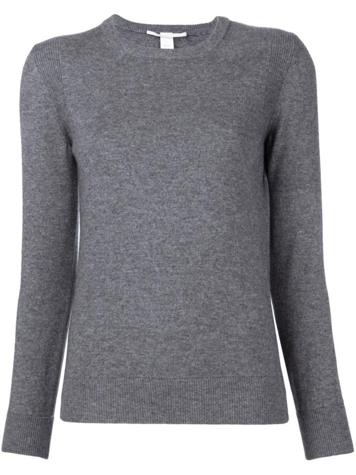 Rosetta Getty Crew Neck Jumper, Women's, Size: Small, Grey, Cashmere/wool