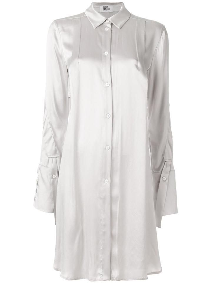 Lost & Found Ria Dunn Long Shirt - Grey