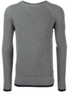 Diesel Ribbed Trim Sweatshirt, Men's, Size: Small, Cotton