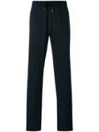 Giorgio Armani - Straight Leg Joggers - Men - Cotton/cupro - 54, Blue, Cotton/cupro