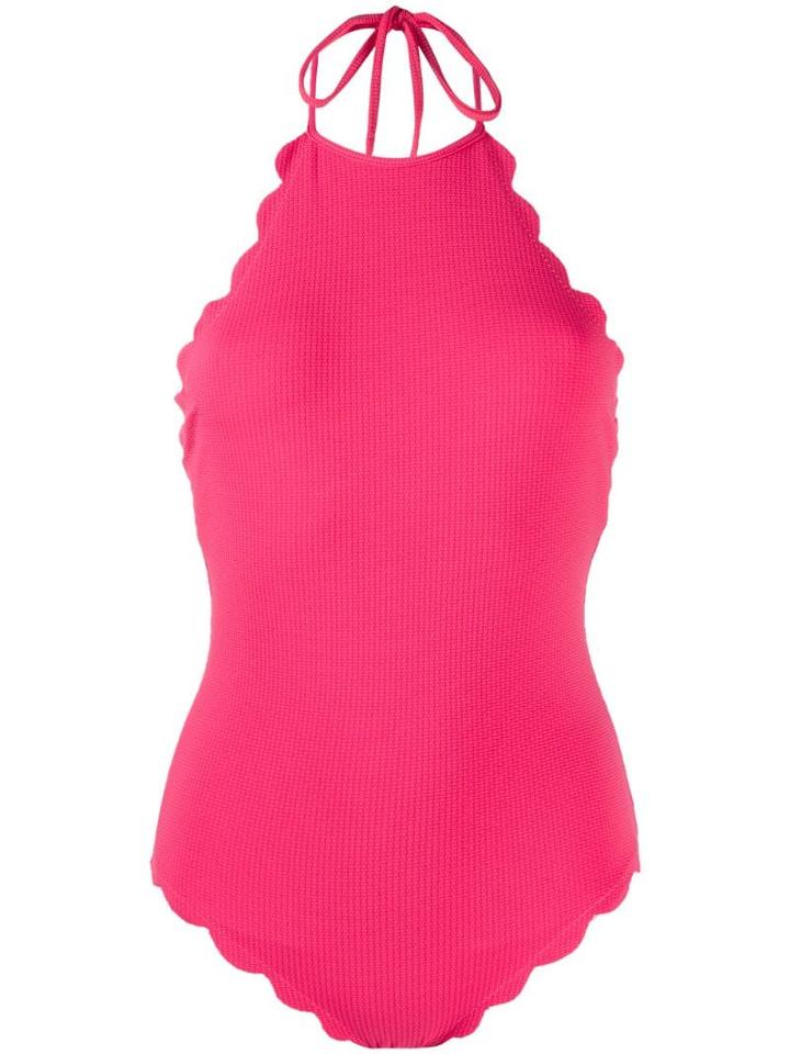 Marysia Scalloped One-piece Swimsuit - Pink