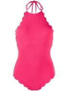 Marysia Scalloped One-piece Swimsuit - Pink