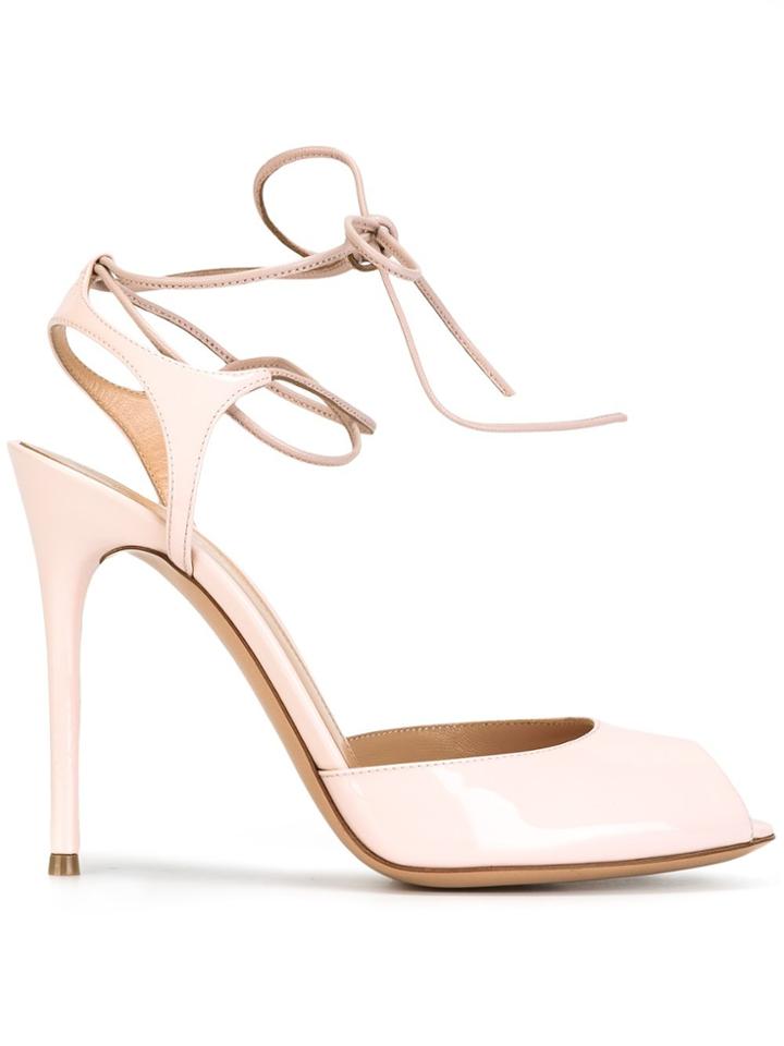 Gianvito Rossi Muse Sandals - Pink & Purple