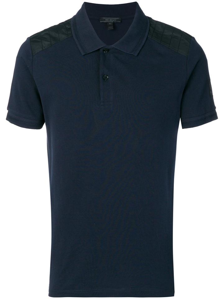 Belstaff Hitchin Cotton Pique Polo Shirt - Blue