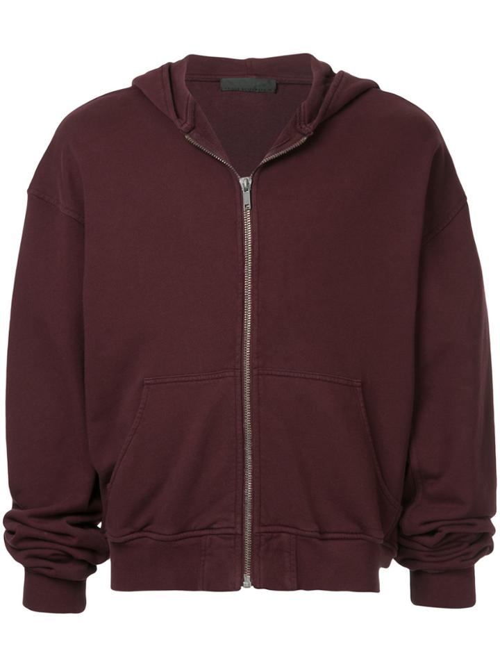 Haider Ackermann Zip-up Hoodie - Red