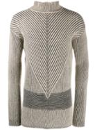 Rick Owens Oversized Patterned Jumper - Black