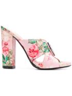 Philipp Plein Flowers Sandals - Pink
