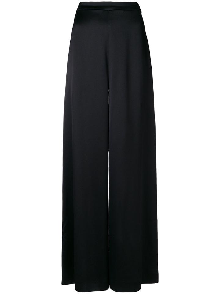 Temperley London Wide Leg Trousers - Black