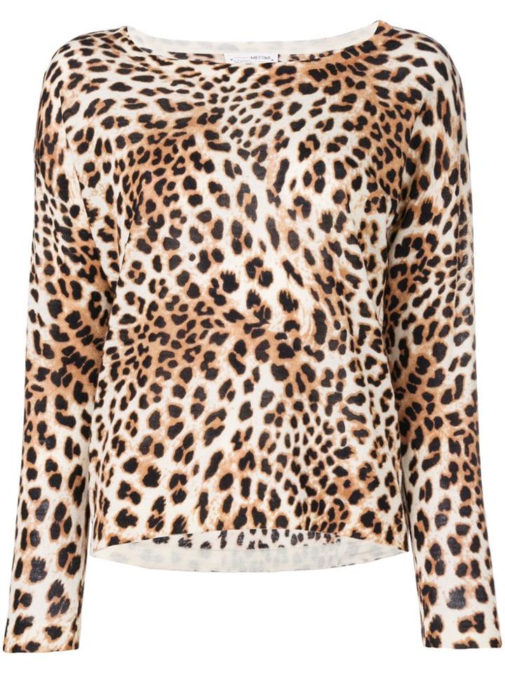 Sottomettimi Leopard Jumper - Brown