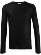 Dondup Slim-fit Knit Sweatshirt - Black