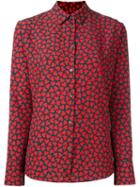 Ps By Paul Smith Printed Shirt, Women's, Size: 42, Red, Polyester